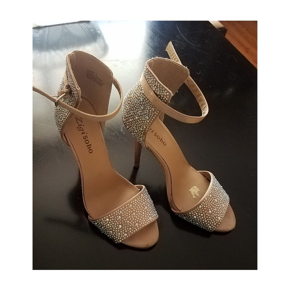 Sexy sparkly heels